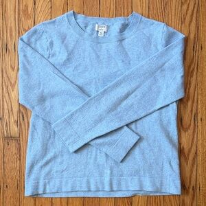 J.Crew Soft Blue Crewneck Sweater
